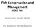 Fish Conservation and Management CONS 486
