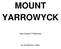 MOUNT YARROWYCK. (New England Tablelands) by Al Stephens (1996)