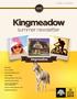 Kingmeadow. summer newsletter SUMMER 4TH EDITION WELCOME 100 TH CLOSING PURCHASER BREAKFAST AVID WINNER HOME BUILDER OF THE YEAR CONSTRUCTION UPDATE