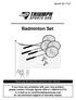Badminton Set. Please keep this instruction manual for future reference