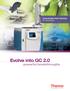 Thermo Scientific TRACE 1300 Series Gas Chromatograph. Evolve into GC 2.0. powerful breakthroughs