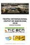 TROFEU INTERNACIONAL CIUTAT DE BARCELONA 2018 ORIENTEERING