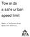Towards a safe urban speed limit. Report of the Cyclists Urban Speed Limit Taskforce