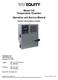 Model 155 Temperature Chamber Operation and Service Manual