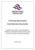Yachting Queensland Club Membership Guide