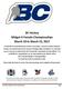 BC Hockey Midget A Female Championships March 18 to March 23, 2017
