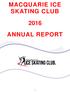 MACQUARIE ICE SKATING CLUB 2016 ANNUAL REPORT. MISC Logo Full
