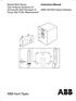 ABB Kent-Taylor. Instruction Manual. Model 6553 Series Gas Analyzer Systems for Intrinsically Safe Hydrogen & Purge Gas Purity Measurement