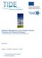 Sediment Management in the Humber Estuary: Dredging and Disposal Strategies Study in the framework of the Interreg IVB project TIDE