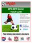Soccer Tryout Guide
