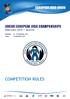 JUNIOR EUROPEAN JUDO CHAMPONSHIPS. Oberwart 2015 Austria. Individual: September 2015 Teams: 20 September 2015 COMPETITION RULES