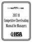 Competitive Cheerleading Manual for Managers