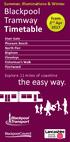 Blackpool Tramway Timetable