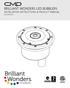 BRILLIANT WONDERS LED BUBBLERS INSTALLATION INSTRUCTIONS & PRODUCT MANUAL CMP SERIES