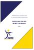 INTERNATIONAL WHEELCHAIR & AMPUTEE SPORTS FEDERATION WHEELCHAIR FENCING WORLD CUP MANUAL