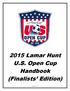 2015 Lamar Hunt U.S. Open Cup Handbook (Finalists Edition)