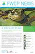 fwcp news A backup plan Northern Leopard Frogs Get Their fwcp.ca Check out our new look! In this issue