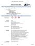 Safety Data Sheet (SDS) OSHA HazCom Standard 29 CFR GHD Rev 03