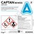 SAMPLE CAPTAN 80 WDG. 5 kg œ MAPP Warning