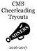 CMS Cheerleading Tryouts