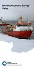 British Antarctic Survey Ships