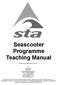 Seascooter Programme Teaching Manual