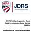 2017 USA Cycling Junior Devo Road Development Race Series (RDRS) Information & Application Packet