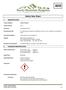 Safety Data Sheet. For manufacturing, industrial, and laboratory use only. Use as a catalyst or as a laboratory solute.