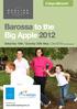 Barossa to the Big Apple 2012