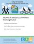 City of Goleta Bicycle and Pedestrian Master Plan. Technical Advisory Committee: Meeting Packet