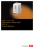 ABB i-bus KNX Electromotor Valve Drive ST/K 1.1 Product Manual 1 Product Manual