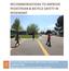 RECOMMENDATIONS TO IMPROVE PEDESTRIAN & BICYCLE SAFETY IN ROSEMONT