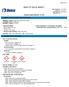 SAFETY DATA SHEET. Sodium Hypochlorite 12.5% MANUFACTURER 24 HR. EMERGENCY TELEPHONE NUMBERS Detco Industries, Inc.