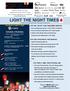 LIGHT THE NIGHT TIMES The Official Newsletter of the 19th Annual Light The Night Walk