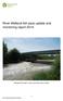 River Welland fish pass update and monitoring report 2014