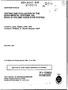 AD-A TESTING AND EVALUATION OF THE BEAR MEDICAL SYSTEMS, INC. BEAR 33 VOLUME VENTILATOR SYSTEM USAFSAM-TR-90-22