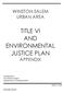 TITLE VI AND ENVIRONMENTAL JUSTICE PLAN
