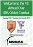 Welcome to the 4th Annual Over 60 s Cricket Carnival