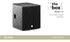 Achat 112 mid-high-range speaker. user manual