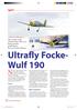 Ultrafly Focke- Wulf 190 No fewer than 40 different versions