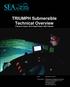 TRIUMPH Submersible Technical Overview 3-Person Vessel, 457m Depth Rated, ABS Classed