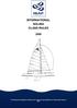 INTERNATIONAL SOLING CLASS RULES