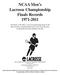 NCAA Men s Lacrosse Championship Finals Records
