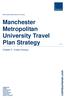 Manchester Metropolitan University Travel Plan Strategy March