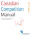 CANADIAN COMPETITION MANUAL