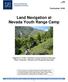Land Navigation at Nevada Youth Range Camp