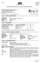 Material Safety Data Sheet & Chemical Safety Data Sheet