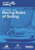 RACING RULES OF SAILING