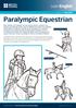 Paralympic Equestrian
