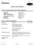 SAFETY DATA SHEET. Section 1. Chemical Product and Company Identification
